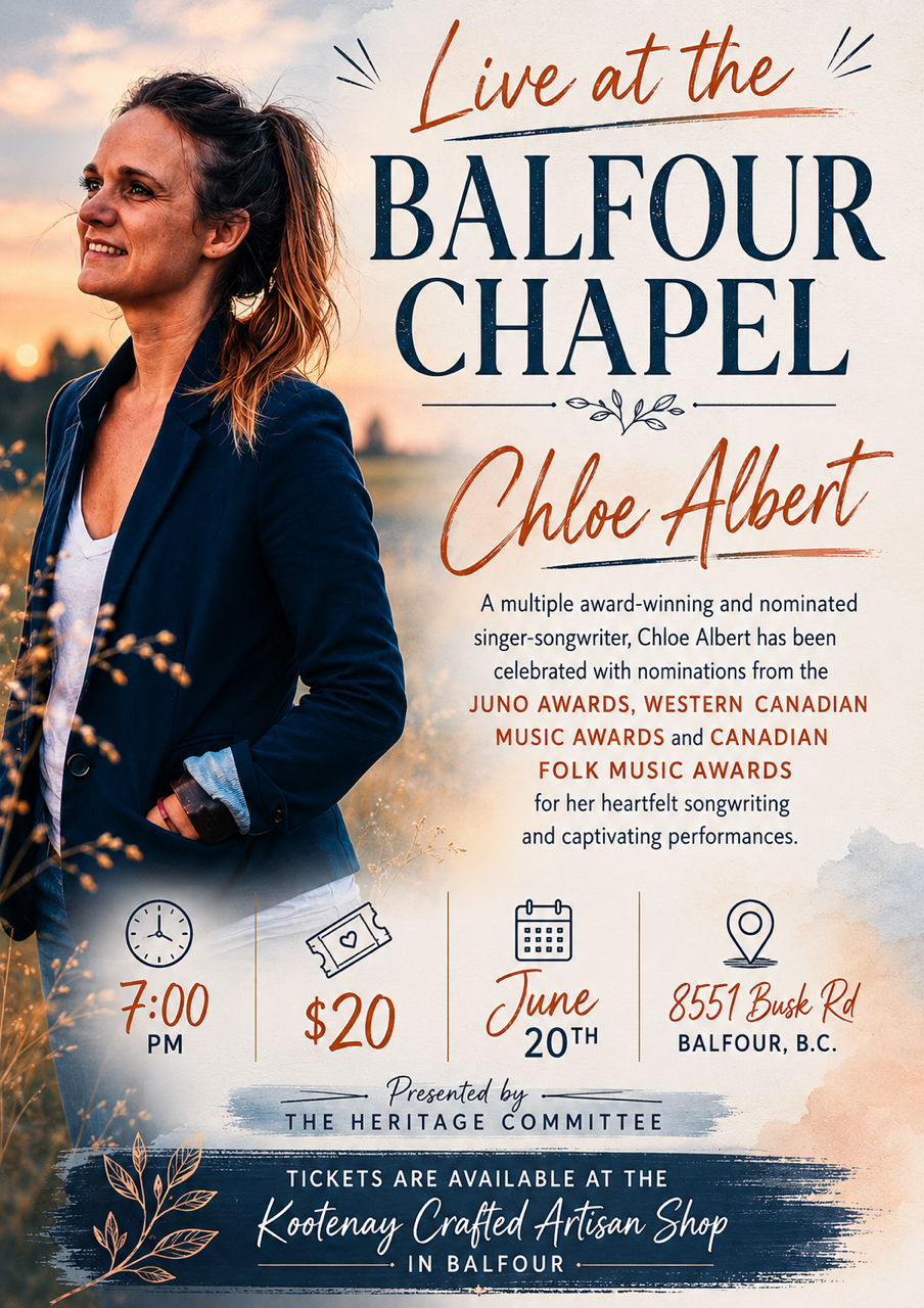 Chloe Albert - Live at the Balfour Chapel